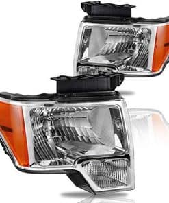 Conjunto de faros delanteros ALS compatible con Ford F150