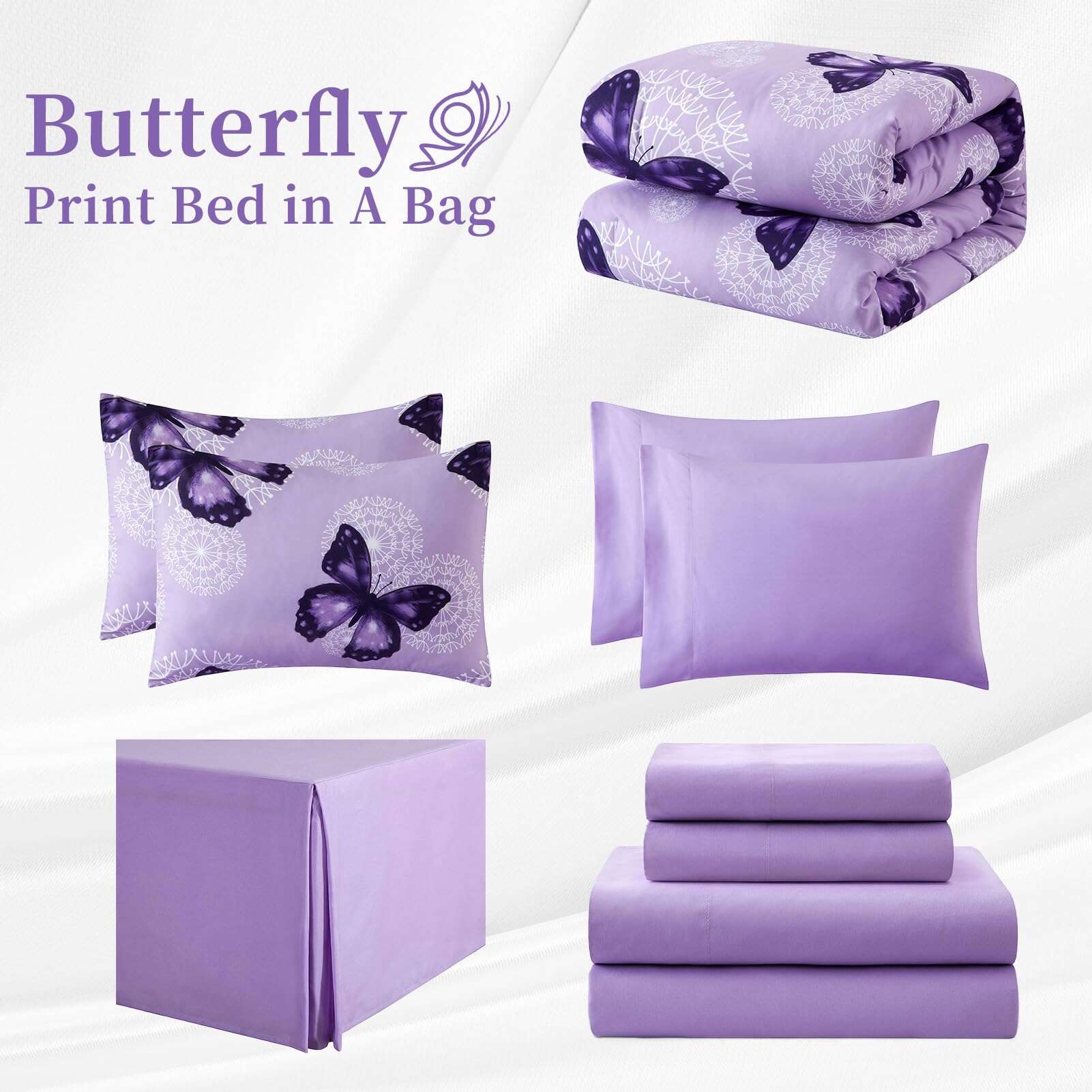 ARTALL Juego de Cama en una Bolsa Tamaño Completo/Queen 8 - Imagen 6