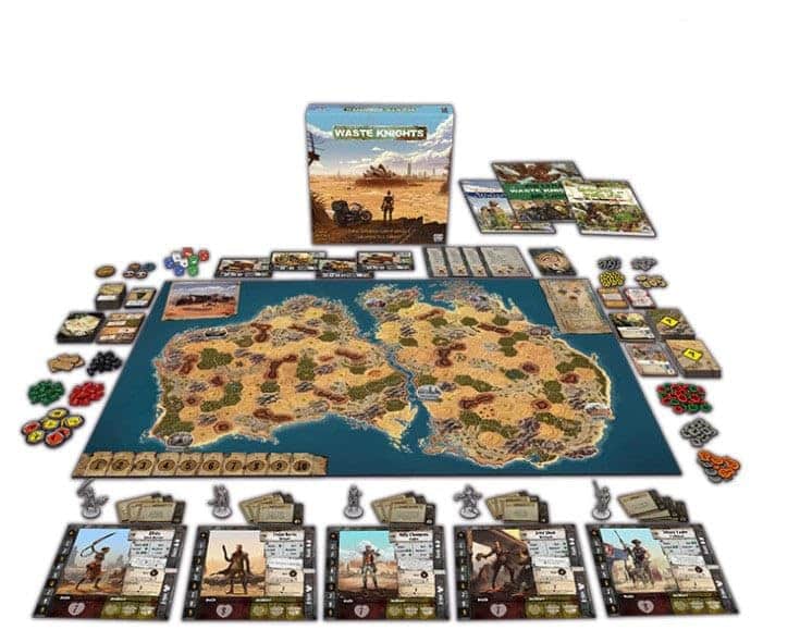 Waste Knights - Un juego de mesa de Ares Games para 1-4 - Imagen 3