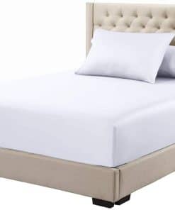 Sábana Ajustable de Bambú Viscosa de Royal -Blanco