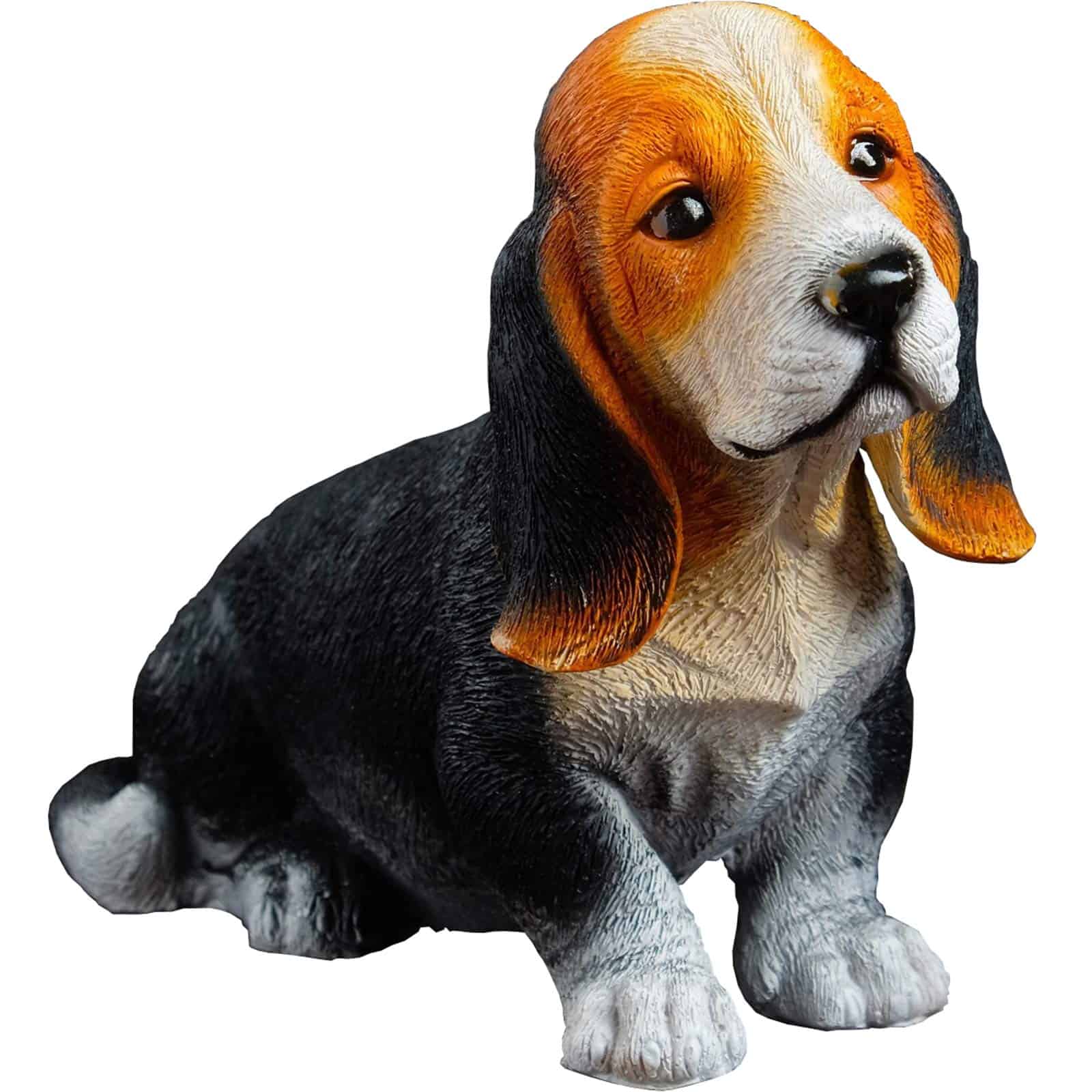 Alcancía de Perrito Basset Hound Adorable - 7.5 pulgadas