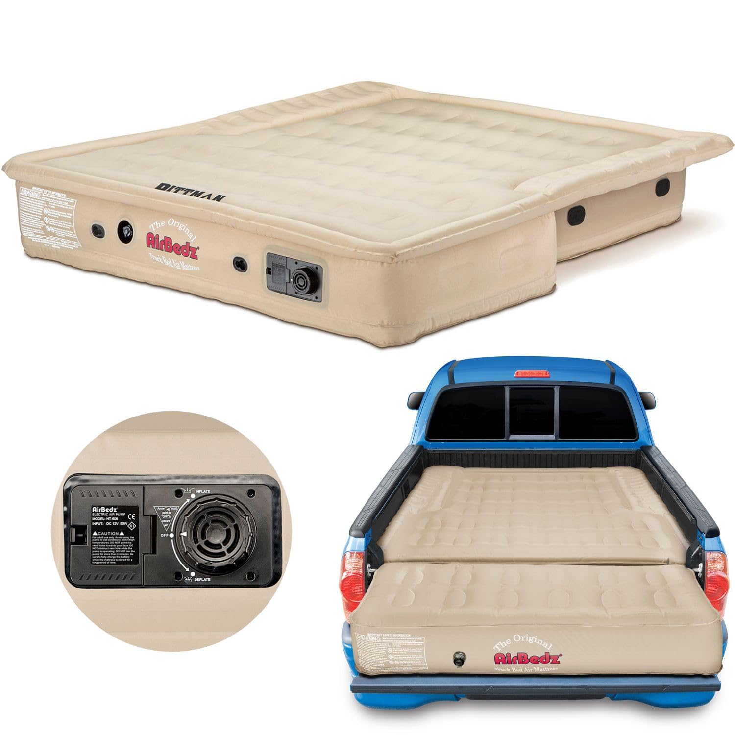 Colchón para cama de camión Pittman - Tacoma 5.5 pies > 5