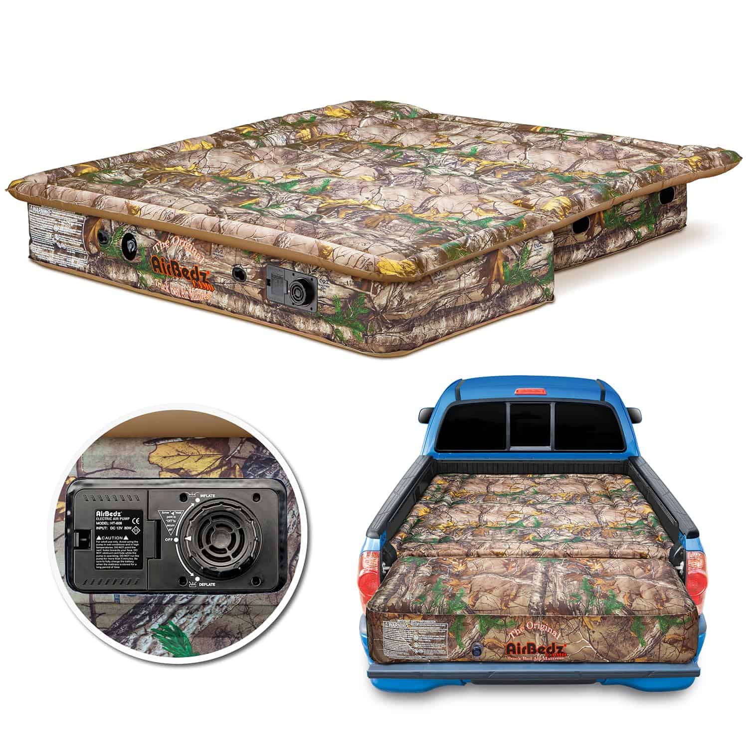 Colchón de aire para cama de camión -Camuflaje Realtree