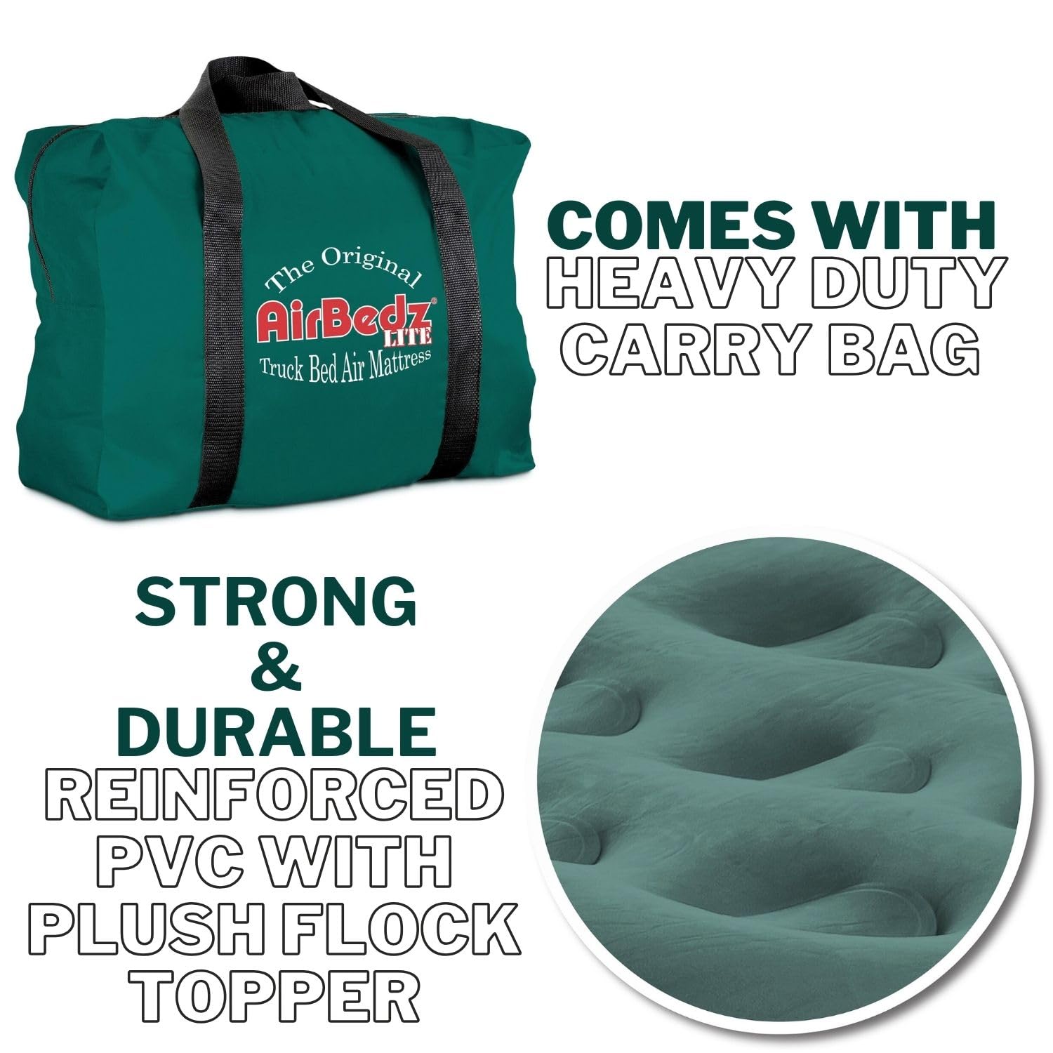 Colchón de Aire AirBedz by Pittman Outdoors - Lite Tamaño - Imagen 4