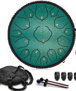 Steel Tongue Drum - Tambor de Lengua de Acero de 15 Notas