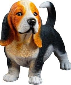 Alcancía de Cachorro Basset Hound - Colorido Recuerdo de