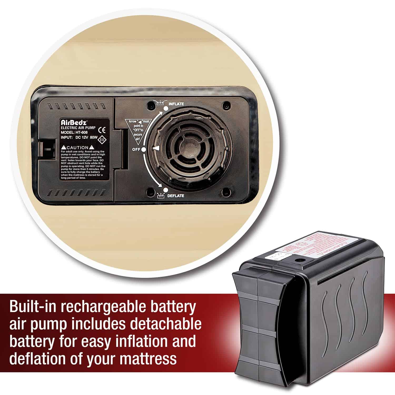 Colchón de aire original Pittman Outdoors PPI-TAN_XUV para - Imagen 4