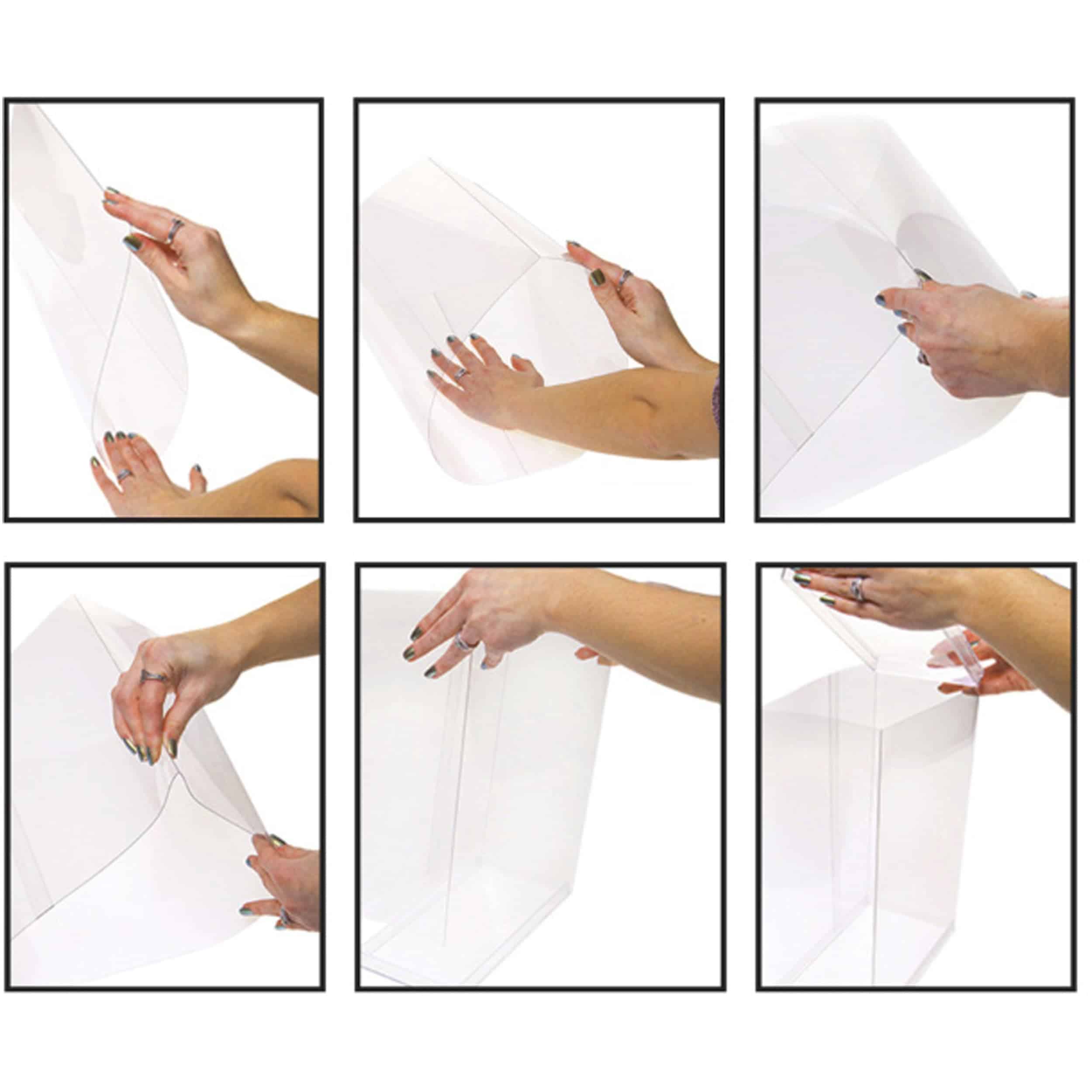 Estuche de exhibición plegable DollSafe Deluxe Clear con - Imagen 5