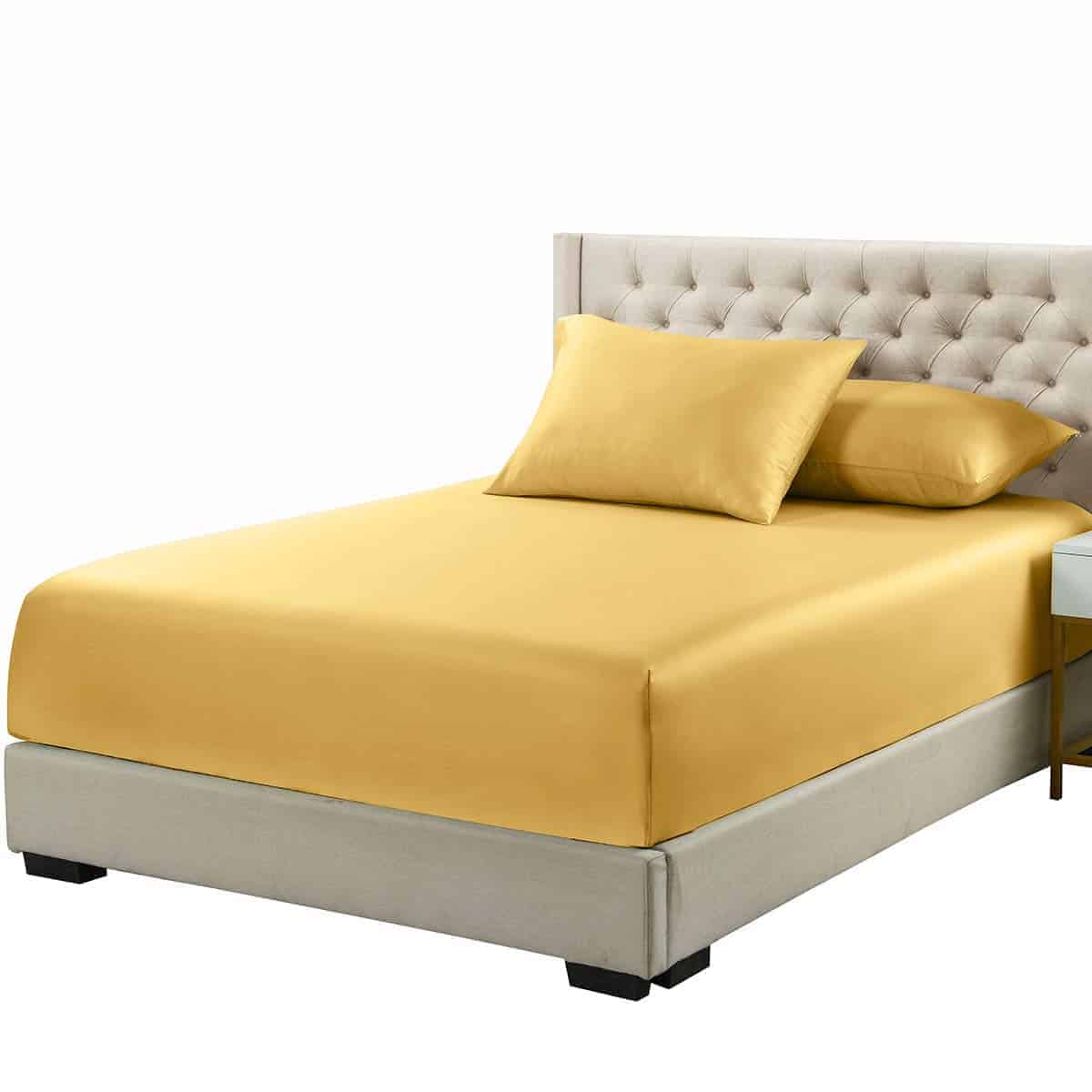 Sábana Ajustable de Bambú Royal Hotel Bedding, -Dorado