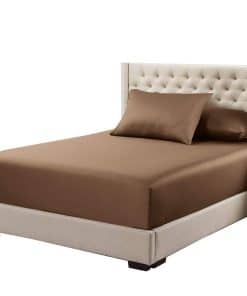 Sábana Ajustable de Bambú Viscosa de Royal -Taupe