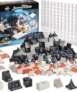 Monster Adventure Terrain - 141pc Painted Cavern Expansion