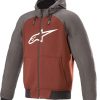 Chamarra Alpinestars Chrome Sport (Gris alquitrán/Borgoña,