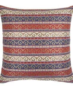 Fundas de Cojín Grande Pillowerus Rojo y Azul - 22 x 22