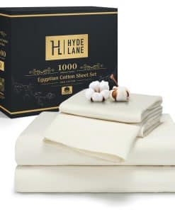 Juego de Sábanas 100% Algodón Egipcio -Marfil