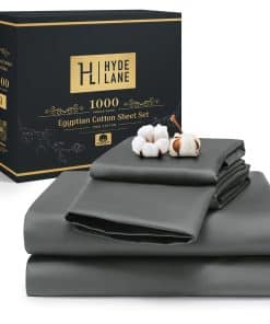 Juego de sábanas de 1000 hilos de algodón egipcio Hyde