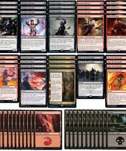 Baraja Elite Rakdos Berserker - Rojo Negro - Muy Poderosa -