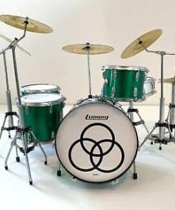 AXE HEAVEN John Bonham Zep Tribute Green Sparkle Ludwig