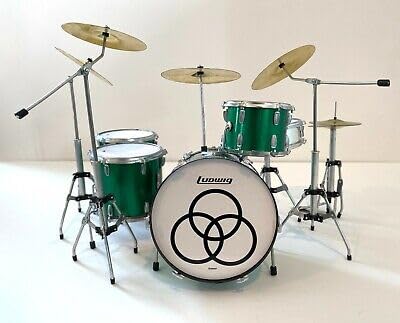 AXE HEAVEN John Bonham Zep Tribute Green Sparkle Ludwig