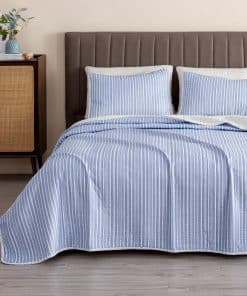 Colcha Edredón Reversible de 2 Piezas para Cama