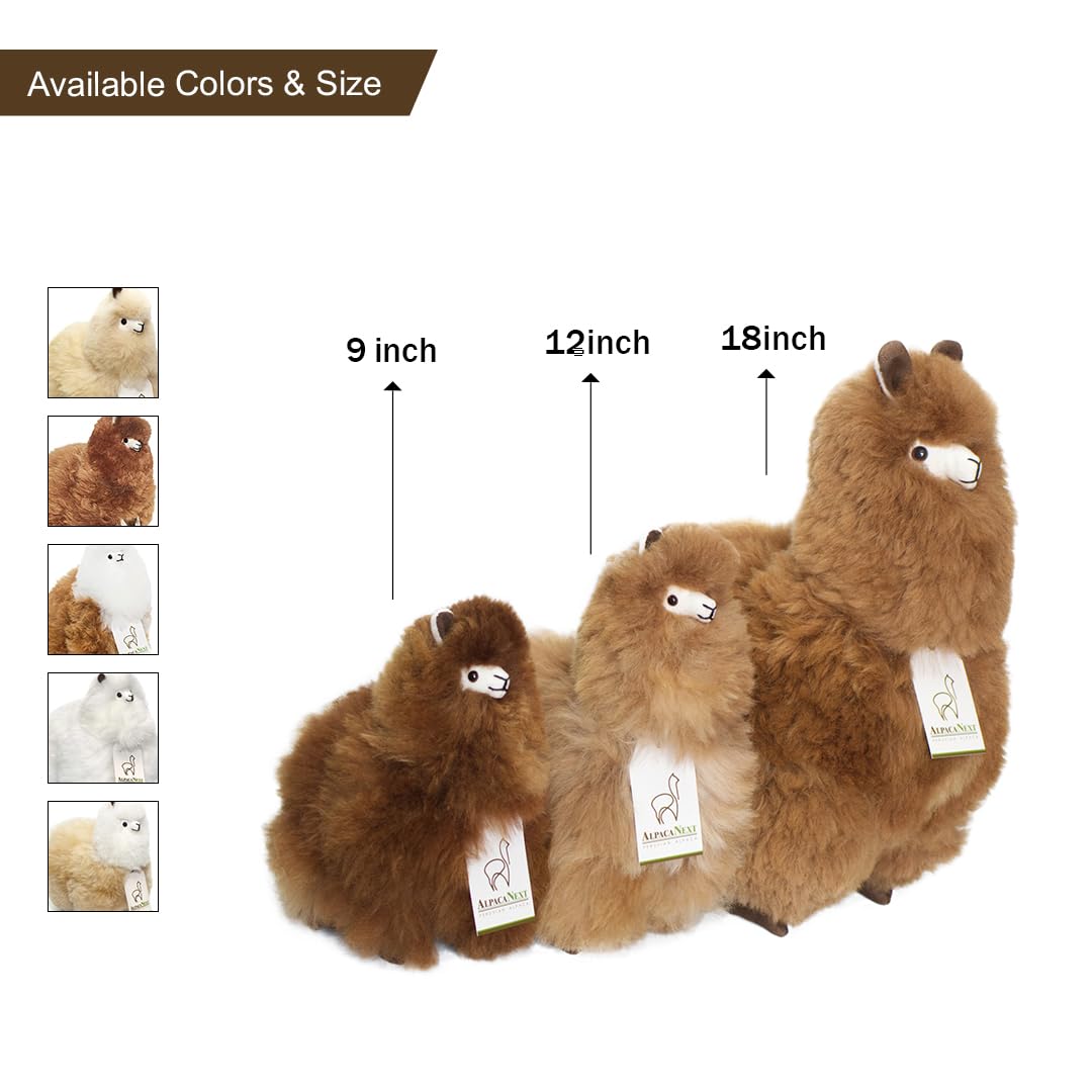 AlpacaNext Llama Peluche - 12 pulgadas. Lindo, Suave y - Imagen 7