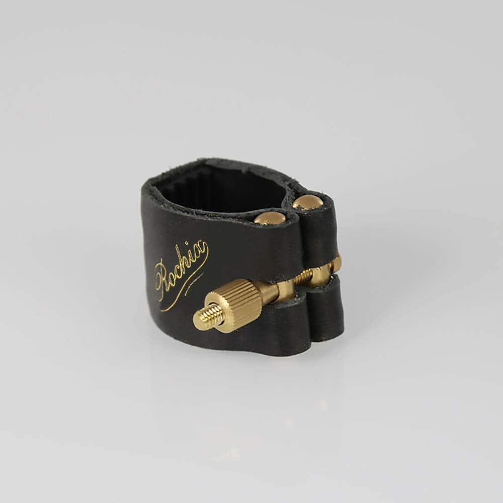 Ligadura de cuero genuino Rochix y tapa de -rinete Bb - Imagen 5