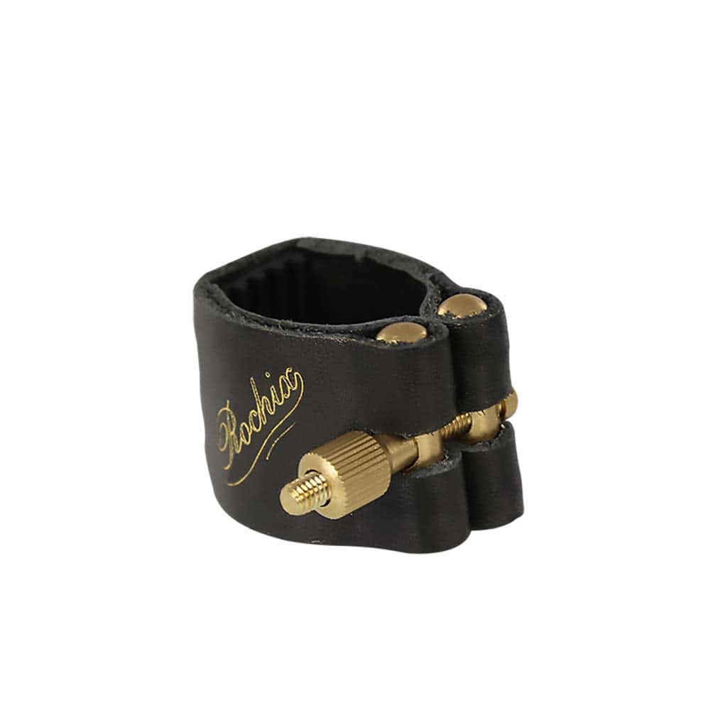 Ligadura de cuero genuino Rochix y tapa de -rinete Bb - Imagen 3