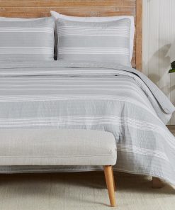 Set de Edredón Reversible Ligero de 3 Piezas para Cama King