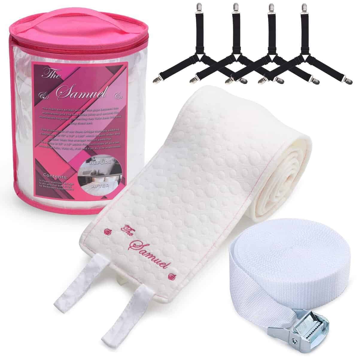 Kit Conector XL Rosado Samuel para Cama, Puente de Cama - Imagen 6