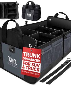 TRUNKCRATEPRO - Organizador de maletero XL para SUV, coche,