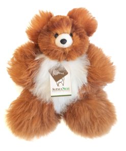 Oso de peluche de alpaca suave y tierno para bebé - 12