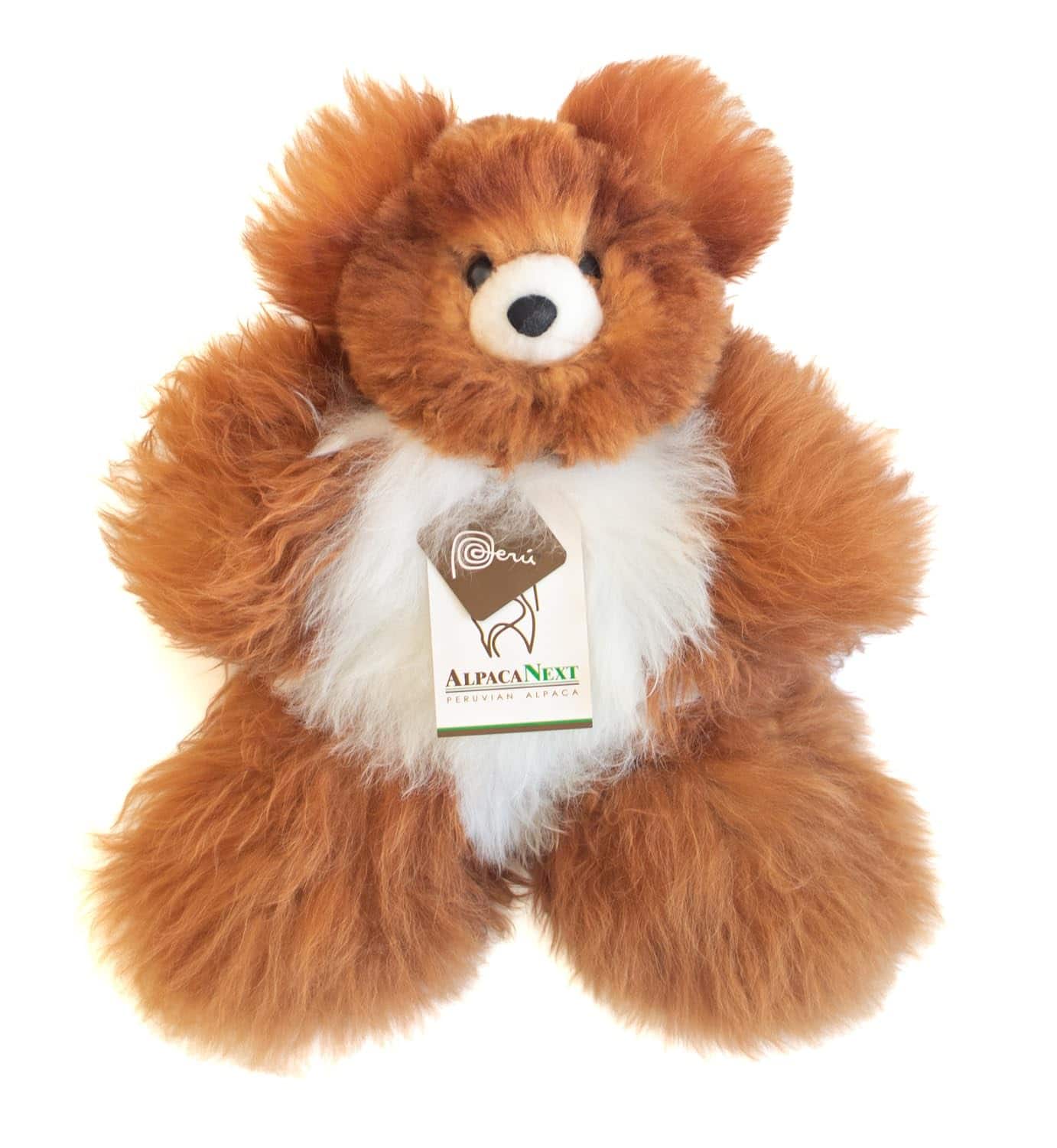 Oso de peluche de alpaca suave y tierno para bebé - 12