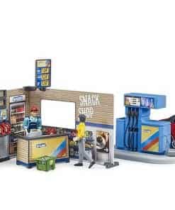 Estación de servicio bworld con autolavado