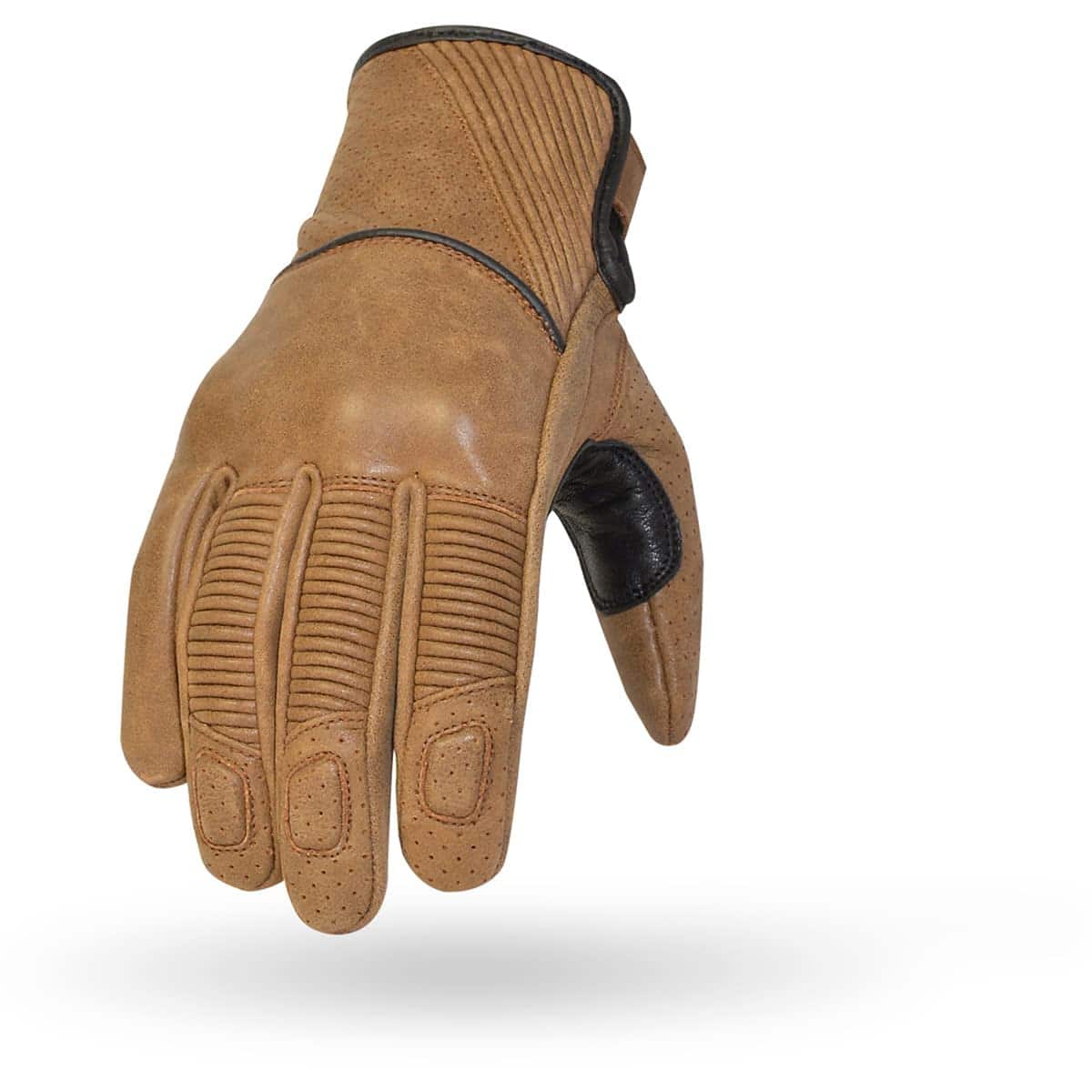 Guantes de Motocicleta TORC (Tan Escondito, Mediano)