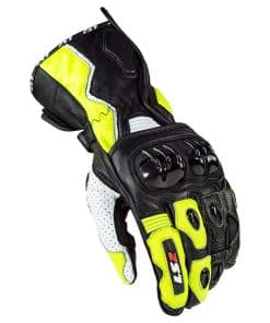 Guante LS2 Helmets Swift (Negro/Amarillo Hi-Vis - 3X-Grande)