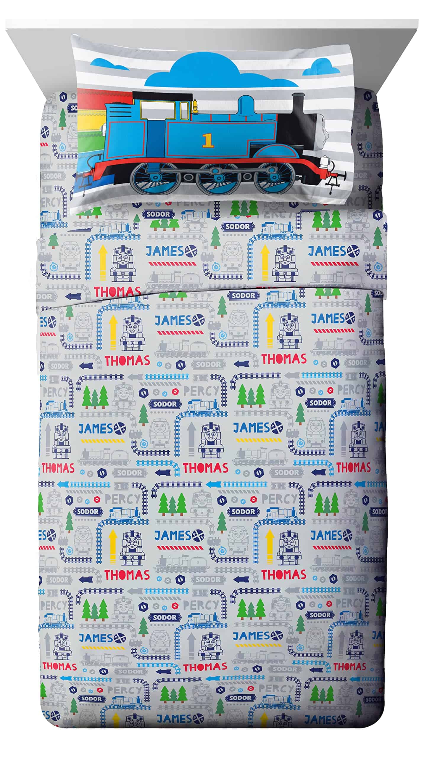 Juego de cama para niños Jay Franco Thomas & Friends Rail - Imagen 4