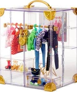 Closet de moda Rainbow High Deluxe para más de 400 looks.