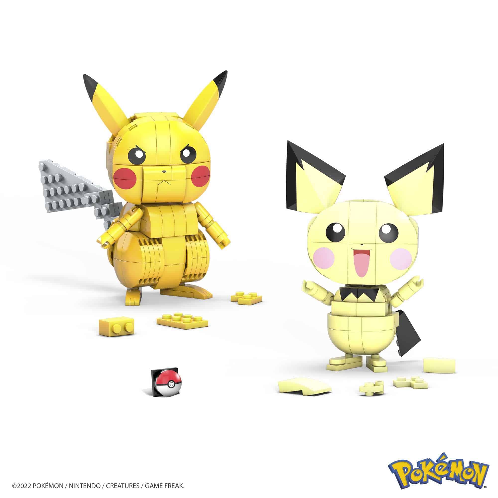 Set de Juguete de Figuras de Acción MEGA Pok�mon, Pikachu, - Imagen 5