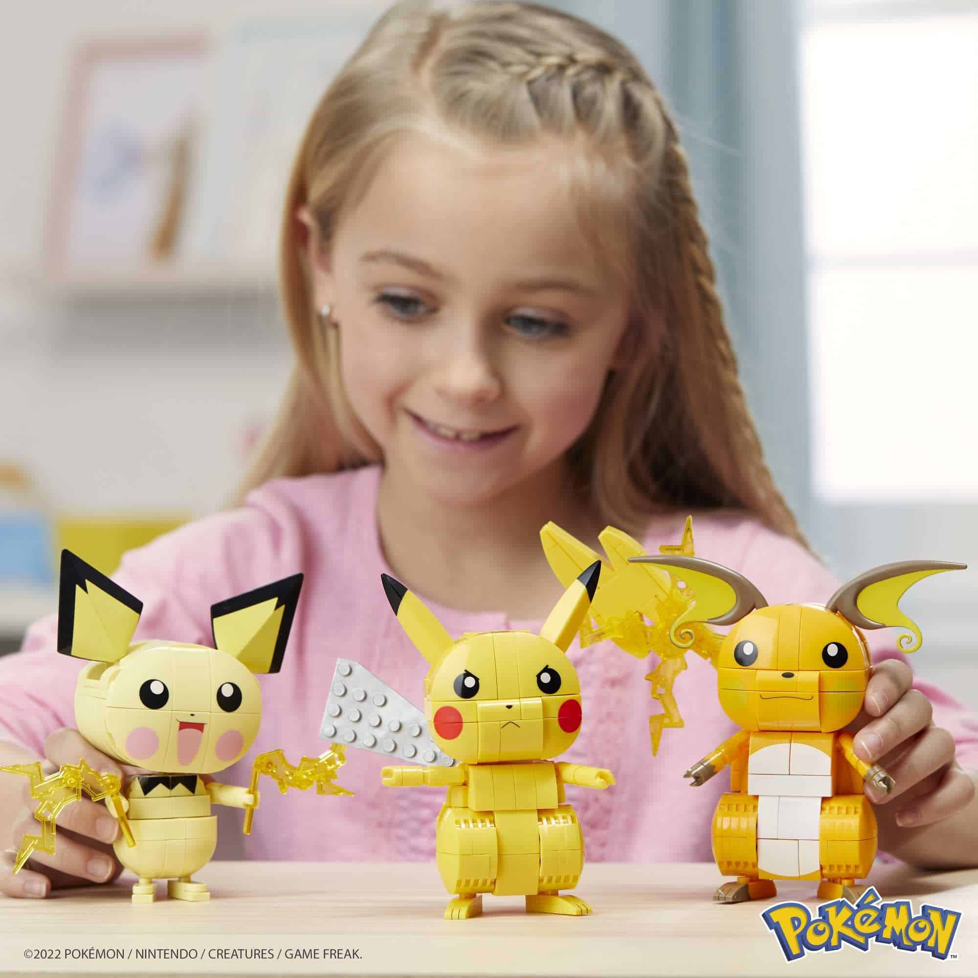 Set de Juguete de Figuras de Acción MEGA Pok�mon, Pikachu, - Imagen 4