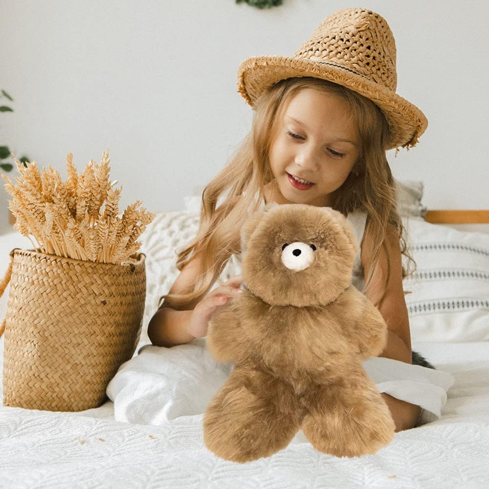 Oso de peluche de alpaca suave y tierno AlpacaNext - 18 - Imagen 6