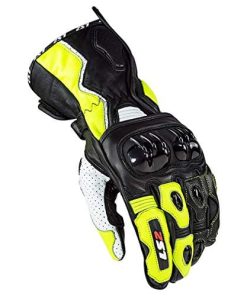 Guantes LS2 Swift (Negro/Amarillo Hi-Vis - Grande)