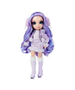 Muñeca de moda Rainbow High Winter Break Violet Willow -