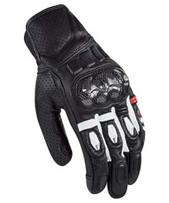 Guante LS2 Helmets Spark (Negro/Blanco - 2X-Grande)
