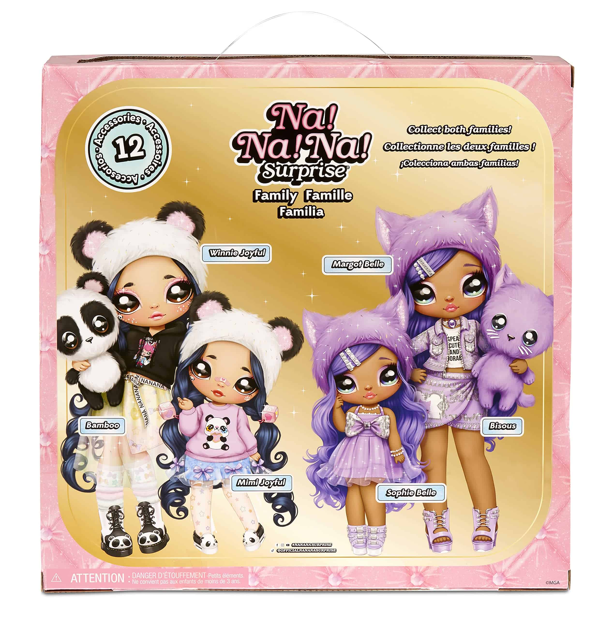 Na Na Na Surprise Family Fashion Dolls Multipack - 2 - Imagen 6