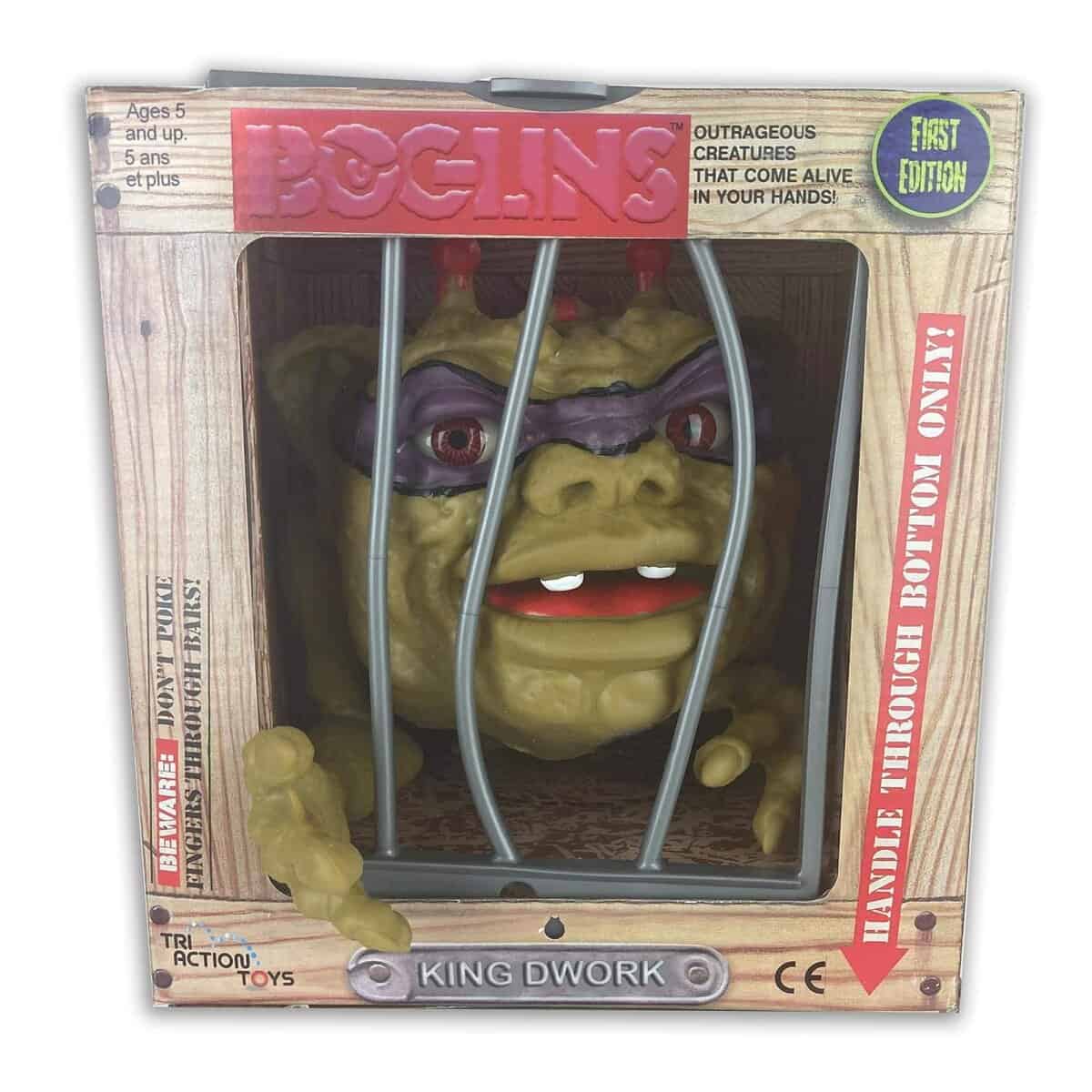Marioneta de Monstruo Boglins King Dwork de Espuma con Ojos