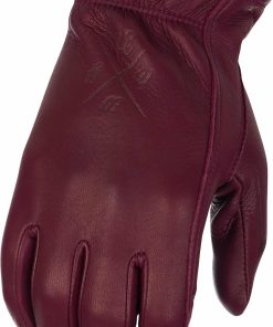Guantes de Motocicleta para Hombre -Oxblood