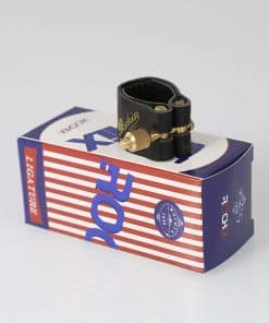 Rochix Abrazadera de Cuero Genuino y Tapa de Plástico para