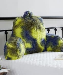 Almohada de lectura con pelo de cama Jillche con colores de