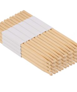 24 Pares 5A Maceta de Arce Palillo de Tambor, Palillos de