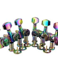 Clavijas bloqueantes para guitarra -Arcoíris Camaleón