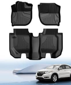 Tapetes para el Piso JXAUTO TPE para Todos los Climas